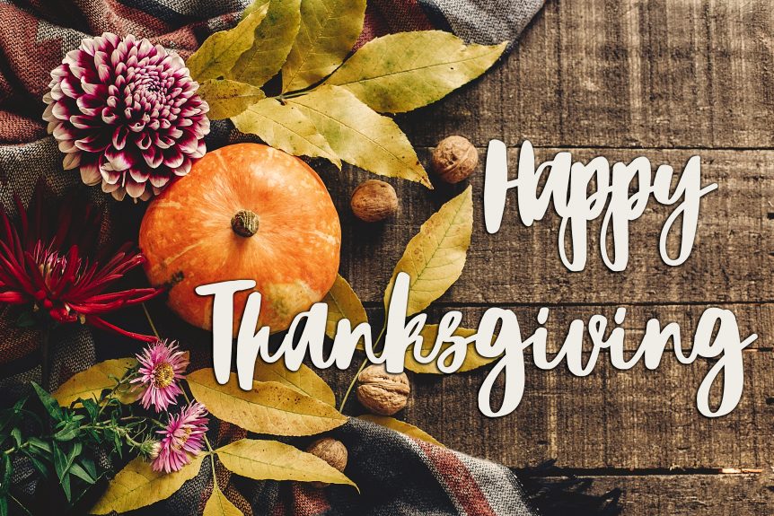 Happy Thanksgiving From All of Us Here at B&B Door Company!