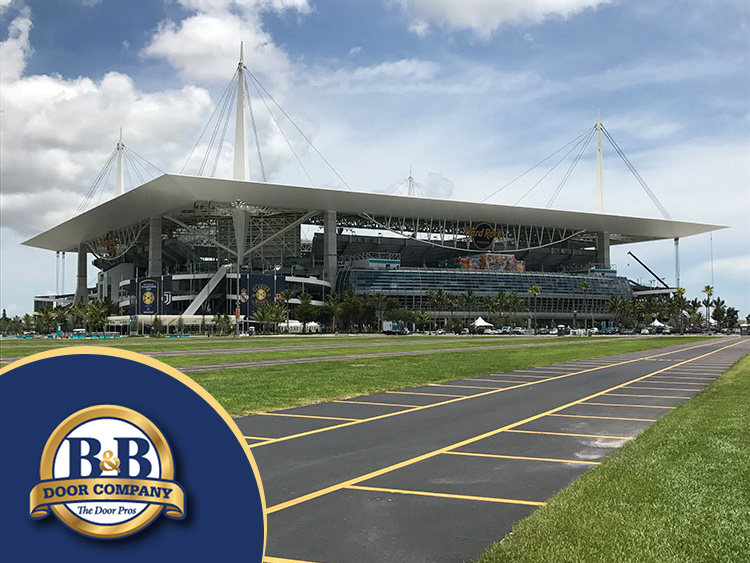 B&B Door Company - Hard Rock Stadium's Trusted Door Company!